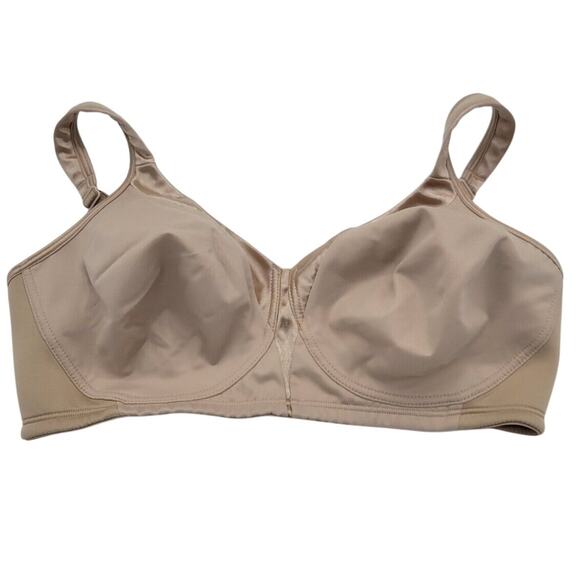 Playtex 18 Hour Tan Sleek & Smooth Full Figure Adjustable Wire Free Bra Size 38D - Picture 1 of 7